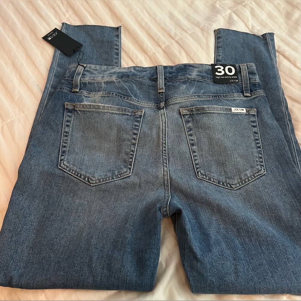 NWT Joe's Skinny Ankle Raw Hem Jeans, Size 30 - Picture 4 of 16